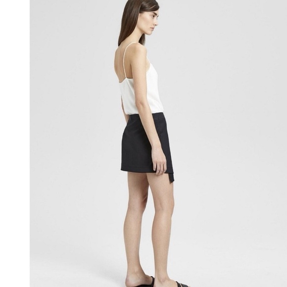 Theory Wrap Tie Skirt Size 4 - Picture 3 of 7